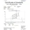 CJC-1295 certificate of analysis by MZ Biolabs.