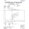 Certificate of Analysis for Semaglutide 5 mg