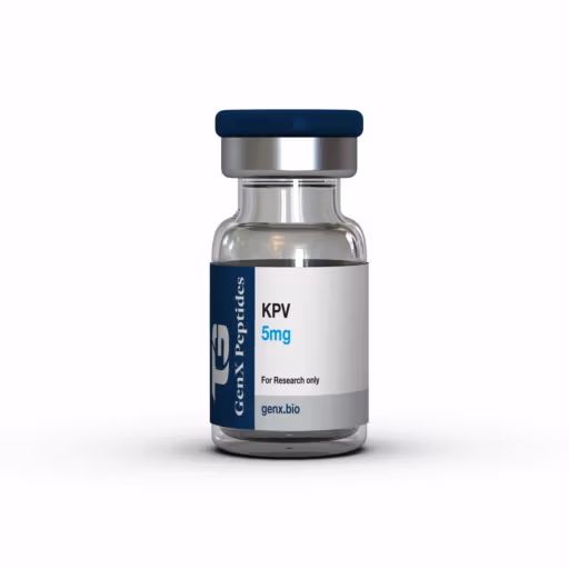 GenX Peptides KPV 5mg research vial
