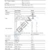 Certificate of analysis for BPC 157 powder.