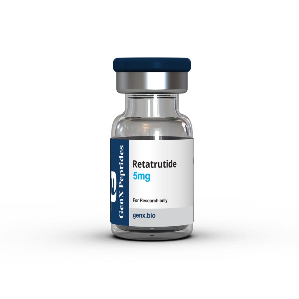 Retatrutide 5mg vial for research use