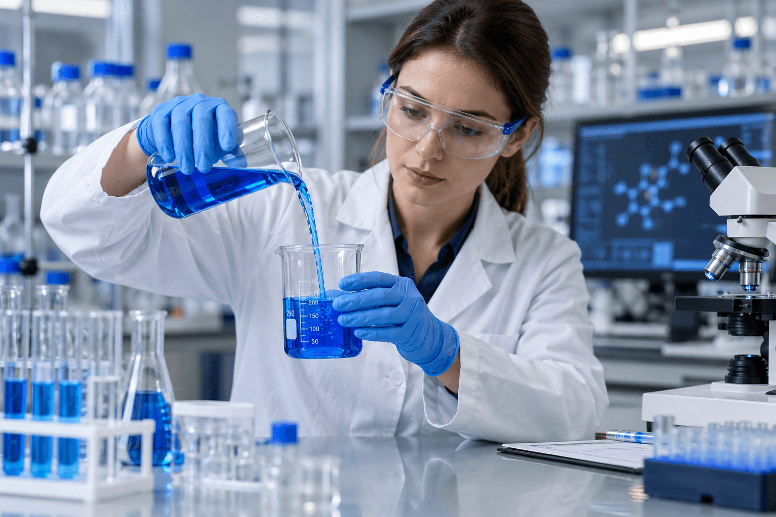 blue chemistry in the modern lab