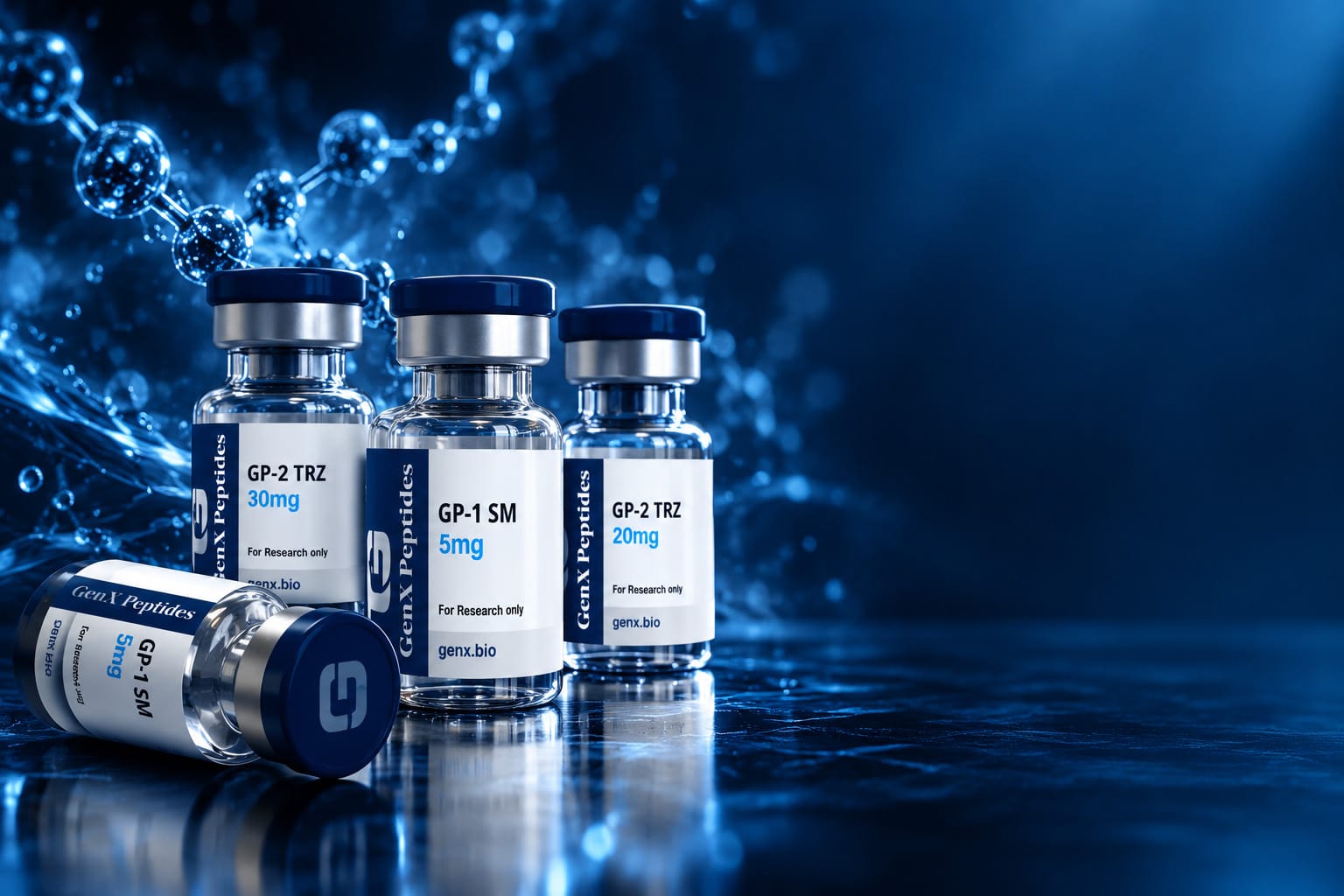 genx peptides in blue lab light genx peptides in blue lab light